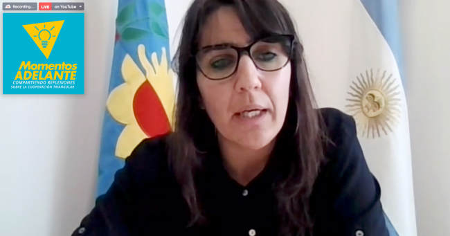Valeria Giachino - Directora Provincial de Planeamiento y Cooperación Internacional de la Provincia de Buenos Aires.