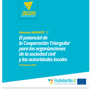 Momento ADELANTE #3: El potencial de la Cooperación Triangular para las organizaciones de la sociedad civil y autoridades locales.