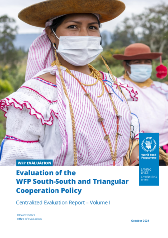 Evaluation of the WFP South-South and Triangular Cooperation Policy