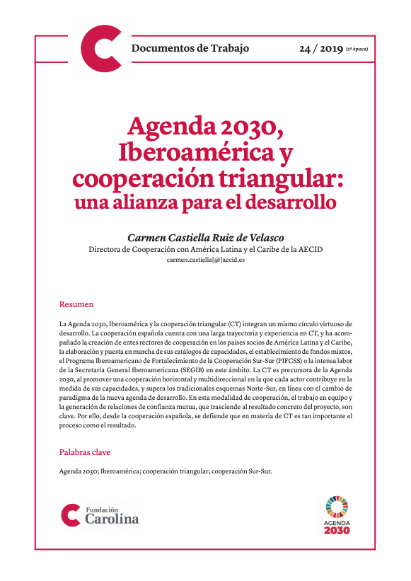 2030 Agenda, Ibero-America and Triangular Cooperation: a partnership for development