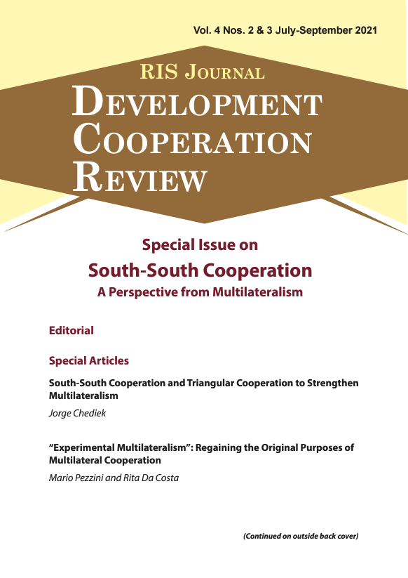 South-South Cooperation and Triangular Cooperation to strengthen multilateralism.