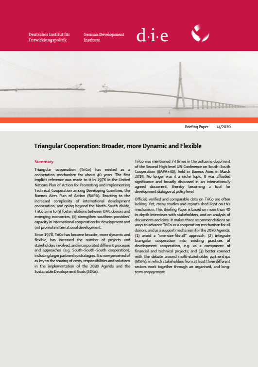 Triangular Cooperation: broader, more dynamic and flexible